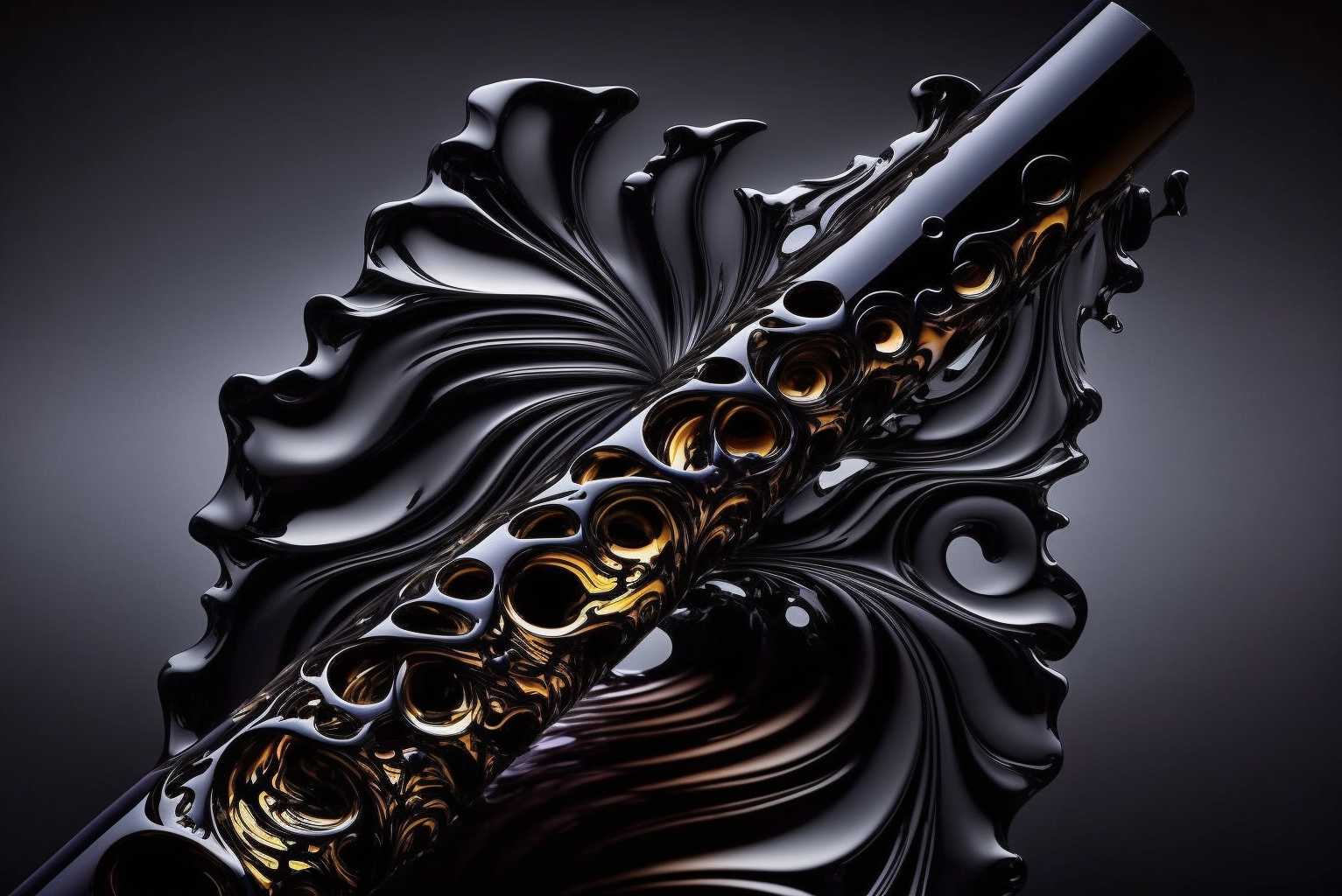 The Black Lacquered Flute